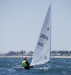 Jack Littlechild on his was to an emphatic win in the 4.7's Photo Epson Ad Studios